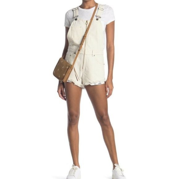Free People Denim - (Sold) Free People Sunkissed Denim Shortall Short